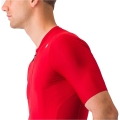 Koszulka rowerowa Castelli Espresso czerwona - XXL