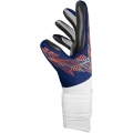 Rękawice bramkarskie Reusch Pure Contact Silver Junior biało-niebieskie - 7