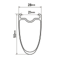 Koło tylne Shimano Dura-Ace WH-R9270 50 mm TLR