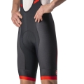 Spodenki rowerowe Castelli Competizione Kit czarno-czerwone