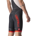 Spodenki rowerowe Castelli Competizione Kit czarno-czerwone
