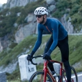 Koszulka rowerowa z długim rękawem Rogelli Distance niebieska