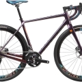 Rower gravel Accent Freak Carbon GRX Di2 fioletowy