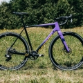 Rower gravel Accent CX-One Carbon Apex AXS fioletowo-czarny