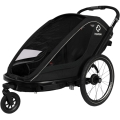 Przyczepka dziecięca Hamax Breeze Twin czarna