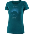 Koszulka termoaktywna damska Brubeck Outdoor Wool Pro zielona - L