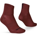 Skarpetki GripGrab Lightweight SL Short Cut Summer bordowe