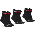3-Pack skarpetek GripGrab Classic Regular Cut Summer czarny