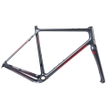 Rama gravel Accent Freak Carbon szaro-czerwona