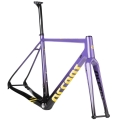 Rama przełajowa Accent CX-One Carbon fioletowa