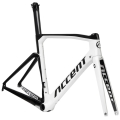 Rama szosowa Accent Cyclone Carbon biała - 51 (XS)