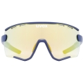 Okulary rowerowe Uvex Sportstyle 236 Set niebiesko-żółte