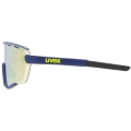 Okulary rowerowe Uvex Sportstyle 236 Set niebiesko-żółte