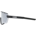 Okulary rowerowe Uvex Sportstyle 236 S Set czarno-srebrne