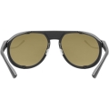 Okulary Uvex MTN Classic Pure czarne (niebieskie soczewki)