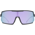 Okulary rowerowe Uvex Sportstyle 235 czarno-lawendowe