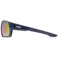 Okulary rowerowe Uvex Sportstyle 238 granatowe (czerwone soczewki)