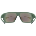 Okulary rowerowe Uvex Sportstyle 238 zielone (zielone soczewki)