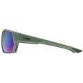 Okulary rowerowe Uvex Sportstyle 238 zielone (zielone soczewki)