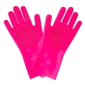 Rękawice do mycia roweru Muc-Off Deep Scrubber Gloves różowe