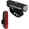 Zestaw lampek rowerowych Lezyne Classic Drive 500+ & Stick Drive 30