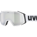 Gogle narciarskie Uvex Gravity FM biało-srebrne