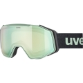 Gogle narciarskie Uvex Gravity FM czarno-zielone