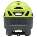 Kask rowerowy Fox Dropframe Pro RUNN MIPS szaro-żółty