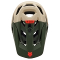 Kask rowerowy Fullface Fox Proframe RS Nuf MIPS beżowo-zielony