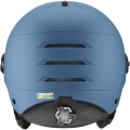 Kask narciarski Uvex Wanted Visor niebieski