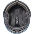Kask narciarski Uvex Wanted Visor niebieski
