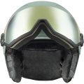 Kask narciarski Uvex Wanted Visor zielony