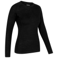 Koszulka termoaktywna z długim rękawem damska GripGrab Merino Blend Thermal czarna - XS