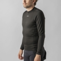 Koszulka termoaktywna z długim rękawem GripGrab RIDE Winter czarna - XL