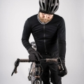 Rękawiczki długie GripGrab Nordic 2 Windproof Deep Winter Lobster czarne