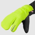 Rękawiczki długie GripGrab Nordic 2 Windproof Deep Winter Lobster żółte