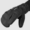 Rękawiczki długie GripGrab RIDE Windproof Deep Winter Lobster czarne