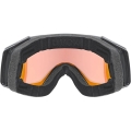 Gogle narciarskie Uvex Gravity FM czarno-czerwone