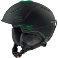 Kask narciarski Uvex P1us Pro czarno-zielony