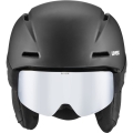 Kask narciarski dziecięcy Uvex Viti Set czarny