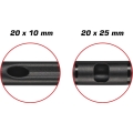 Kierownica MTB Ergotec Low Riser Bar I czarna