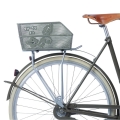 Koszyk na rower Basil Cento Flower oliwkowy