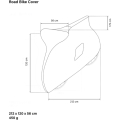 Pokrowiec na rower Scicon Foldable Bicycke Dust Road