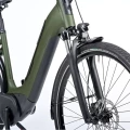 Rower elektryczny Winora Tria 10 Monotube moss green