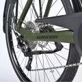 Rower elektryczny Winora Tria 10 Monotube moss green