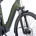 Rower elektryczny Winora Tria 10 Monotube moss green
