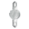 Uchwyt na lokalizator Muc-Off Secure Tag Holder 2.0 dla Apple AirTag srebrny