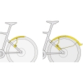 Komplet błotników Topeak Tetrafender R1 & R2