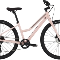 Rower miejski damski Cannondale Treadwell 2 Remixte różowy