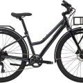 Rower miejski damski Cannondale Treadwell EQ DLX Remixte czarny